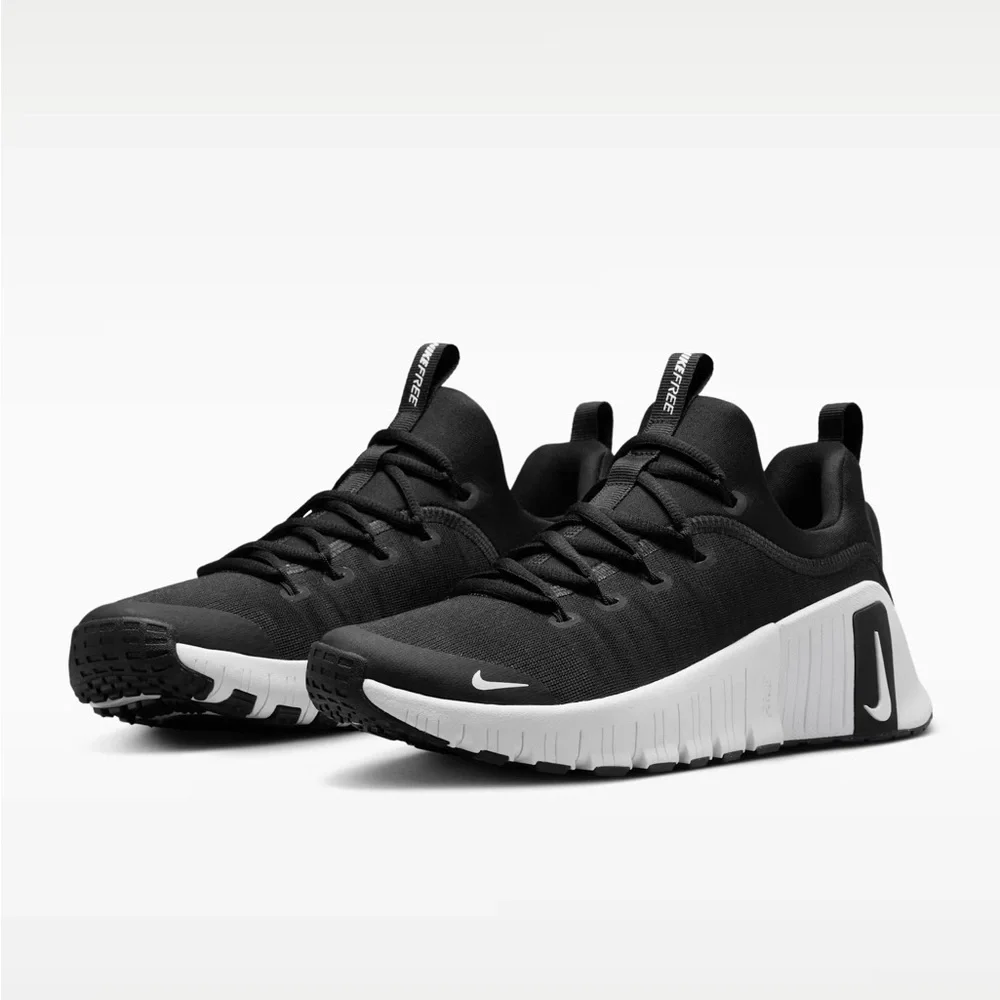 Brand New Nike Free Metcon 6 Black/White Women's Workout Shoes FJ7126-001 - Picture 1 of 10